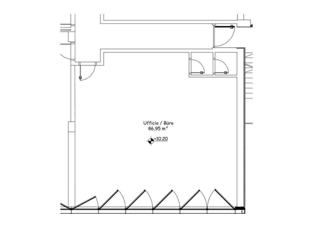 Grundriss Buero Kampill